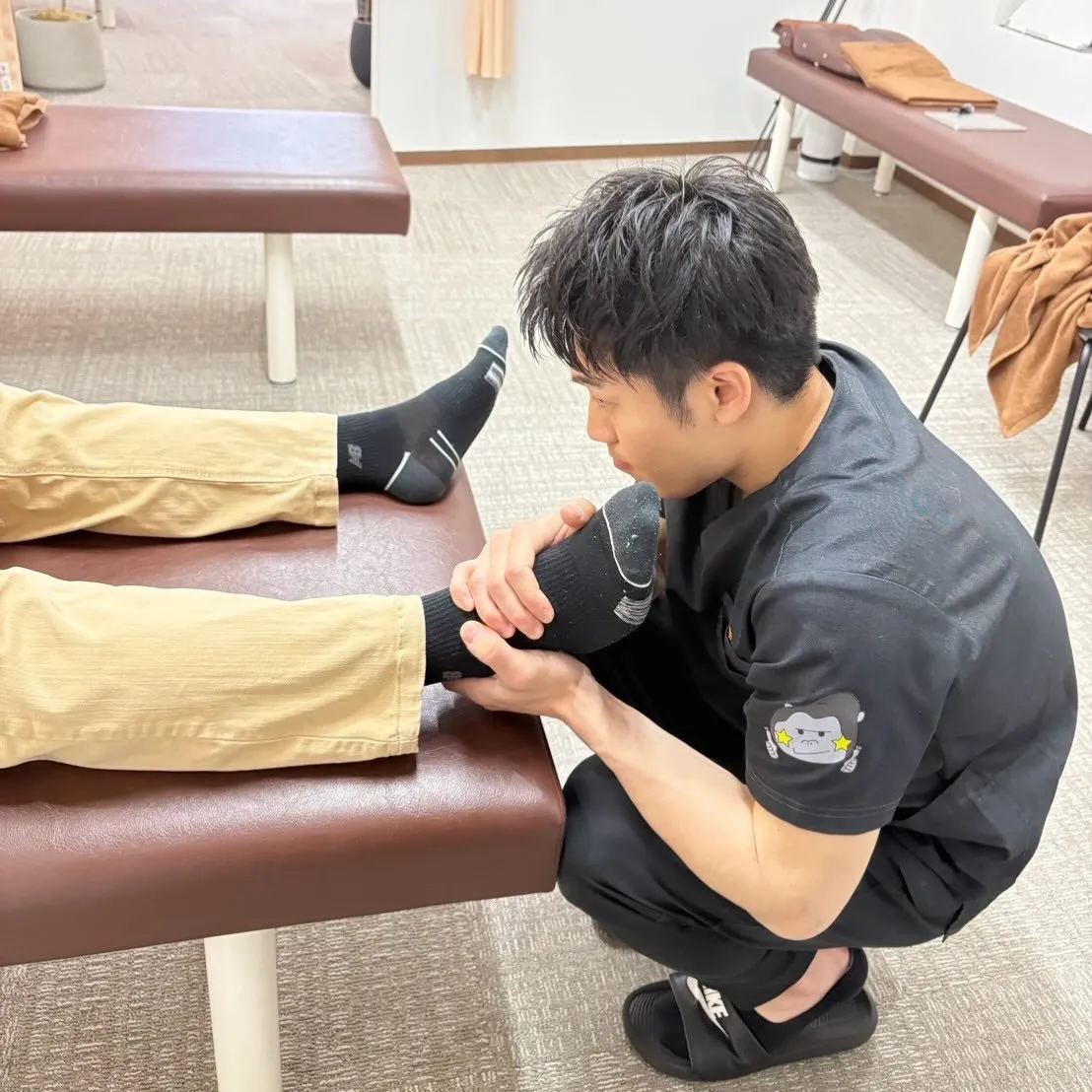 足首の硬さ、見逃していませんか？*👣